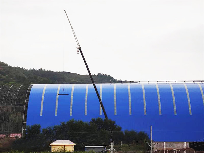 永济煤棚网架工程